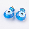 Handmade Lampwork Perfume Bottle Pendants X1-LAMP-P044-H03-1