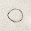 304 Stainless Steel Beads Stretch Bracelets for Women FS-WGC4F34-11-1