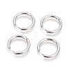 304 Stainless Steel Hoop Earrings EJEW-P177-P-28A-2