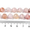 Natural Cherry Blossom Agate Beads Strands G-G182-B41-03-5