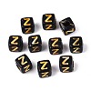 Opaque Acrylic Beads SACR-T035-20Z-1