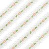 Embroidery Polyester Lace Trim OCOR-WH0033-03B-1