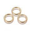 304 Stainless Steel Linking Rings X-STAS-G191-08G-1