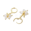 Butterfly 304 Stainless Steel Leverback Earrings for Women EJEW-MZ00380-6