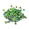 Electroplate Glass Beads GLAA-D020-01A-2