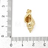 Brass Micro Pave Cubic Zirconia Pendants KK-D317-096G-3