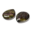 Natural Dragon Blood Jasper Pendants G-Z088-02G-2