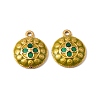 304 Stainless Steel Enamel Pendants STAS-I371-13G-03-1