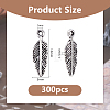 300Pcs Tibetan Style Alloy Pendants TIBEP-DC0001-53-2