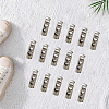 20Pcs Alloy Card Locks FIND-GF0008-48A-P-3