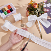 Polyester Wrinkle Ribbons OCOR-WH0078-501B-3
