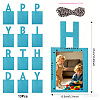 Paper Glitter Happy Birthday Photo Hanging Banner DIY-FZC0002-04D-4