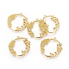 Alloy Open Back Bezel Pendants PALLOY-P180-03G-1