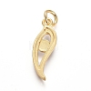 Golden Plated Brass Pendants KK-L190-007-3