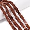 Synthetic Goldstone Beads Strands G-T139-6x6-18A-1