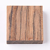 Square Wooden Pieces for Wood Jewelry Ring Making WOOD-WH0101-29A-1