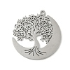304 Stainless Steel Pendants STAS-V016-10P-1