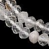 Natural Quartz Crystal Beads Strands G-D347-B02-4