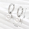 304 Stainless Steel Hoop Earrings WG1DE27-02-1