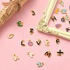 26Pcs 26 Styles Alloy Enamel Pendants ENAM-YW0002-94-5