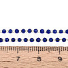 Handmade 304 Stainless Steel Faceted Round Link Chains CHS-N008-06G-01-3