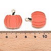 Thanksgiving Day Theme Alloy Enamel Pendants ENAM-T020-35I-3