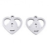 Non-Tarnish 201 Stainless Steel Pendants STAS-S081-073-1
