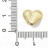 Brass Micro Pave Clear Cubic Zirconia Beads KK-I476-19G-3