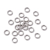 Non-Tarnish 304 Stainless Steel Open Jump Rings STAS-C040-01H-P-1