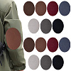 28Pcs 7 Colors Flocking Cloth Fabric Appliques Iron On Patches DIY-CY0003-75-1