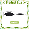 150 Pairs Felt Craft Doll Eye DIY-NB0016-43A-2