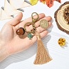 Wood & Alloy Keychains KEYC-YW00262-4