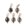 Natural Smoky Quartz Faceted Pendans X-KK-L218-004G-05-1