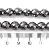 Terahertz Stone Beads Strands G-H027-H01-02-5