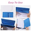 8Pcs 8 Colors Polyester Book Cover OFST-GL0001-07-4