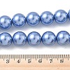 Eco-Friendly Dyed Glass Pearl Round Beads Strands HY-A002-14mm-RB015-2