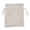 Cotton Cloth Packing Pouches Drawstring Bags ABAG-R011-8X10-01-1