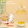 Stainless Steel Spinning Rotary Candle Holder Stand DIY-WH0304-976E-3