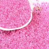 Transparent Inside Colours Glass Seed Beads X1-SEED-A032-04P-1