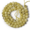 Natural Quartz Beads Strands G-T129-09-6mm-2