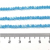 Imitation Jade Glass Beads Strands EGLA-A034-T2mm-MB08-5