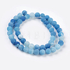 Natural Crackle Agate Beads Strands LS-G-G055-8mm-2-2