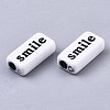 Opaque Spray Painted Acrylic Beads MACR-N008-23A-2