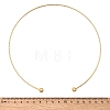 201 Stainless Steel Twist Cuff Choker Necklaces SA-CBA4A0D-01G-5