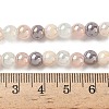 Electroplate & Gradient Color Glass Beads Strands X-LAMP-M023-03-02-2