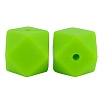 Octagon Food Grade Silicone Beads PW-WG43860-17-1