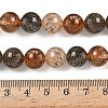 Natural Herkimer Diamond Beads Strands G-Z115-C01-10mm-5