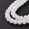 Electroplate Glass Beads Strands LS-EGLA-A034-J6mm-L08-4