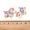 Printed Opaque Acrylic Beads OACR-N162-12A-4
