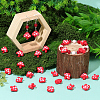 50Pcs Opaque Acrylic Beads OACR-PA0001-78-4